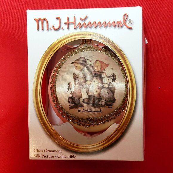 MJ Hummel 2006 Hansel & Gretel Have The Sun In Your Heart Glass Silk Bulb Christ - Picture 5 of 14